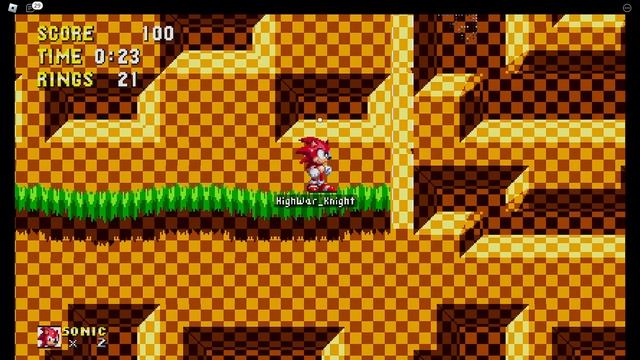 Classic Sonic Simulator Test Server V12 - Splash Hill Zone Act 1. (By: .) смотреть онлайн