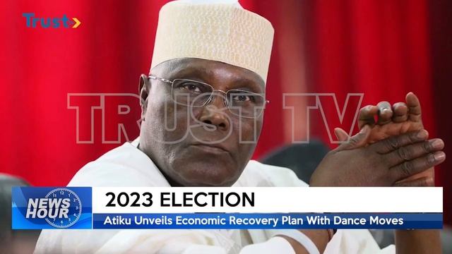 2023 ELECTIONS: Atiku Unveils Economic Recovery Plan With Dance Moves | TRUST TV смотреть онлайн