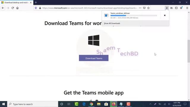 Microsoft Teams - How To Install The Desktop Teams Application | Microsoft Teams App Installation смотреть онлайн