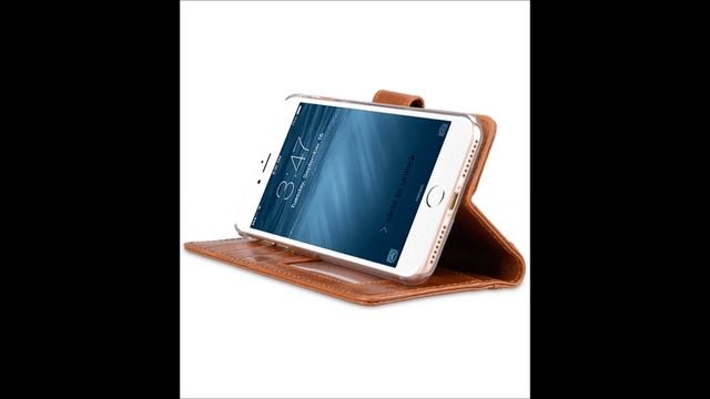 Melkco Premium Genuine Leather Kingston Style Case for Apple iPhone 7 Plus - (Brown Wax) смотреть онлайн