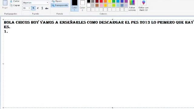 COMO DESCARGAR EL PES 2013(HECHO EN PAINT)-8LINK EN LA DESCRIPCION) смотреть онлайн