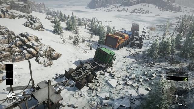 Snowrunner but With 100% More Snow смотреть онлайн