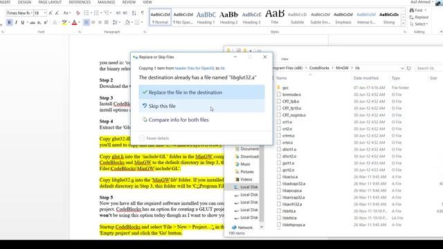OpenGL Tutorial - Setting OpenGL with CodeBlocks смотреть онлайн