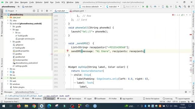 How to send SMS in Flutter? смотреть онлайн