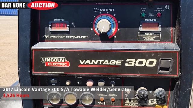 2017 Lincoln Vantage 300 S/A Towable Welder Generator смотреть онлайн