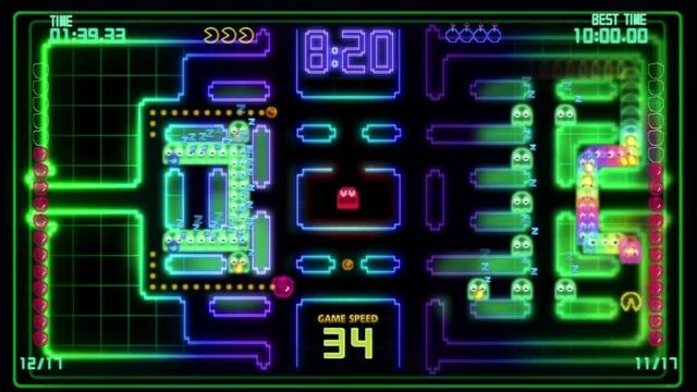 PAC-MAN Championship Edition DX (PS3) - Championship II, Time Trail (03.18.50) (12/19/10) смотреть онлайн
