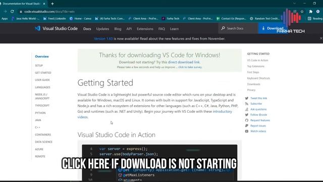 How to Download VS Code in Window? | Farha Tech | Official | смотреть онлайн