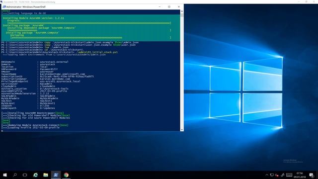 Azurestack Kickstart part1 смотреть онлайн
