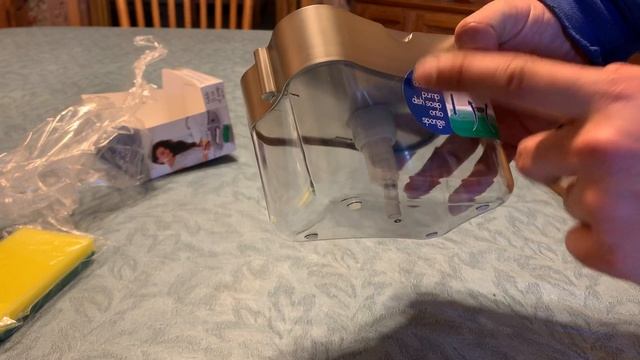 Soap Dispenser Bought From Amazon. Soap Pump And Sponge Caddy For Kitchen Sink