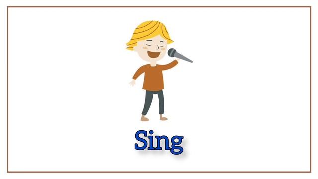 Action Verbs In English | English Practice