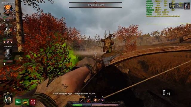 Warhammer: Vermintide 2 Gameplay - Against The Grain, Veteran - GTX 1070 + i7-6700k 120fps смотреть онлайн
