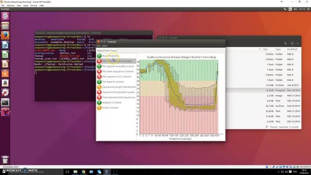 04.2 Check your sequenced reads for quality (How to install/use FastQC) PART 2 смотреть онлайн