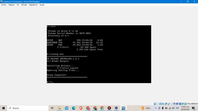Instalación sistema operativo Windows 3.1 (1992) grados decimos смотреть онлайн