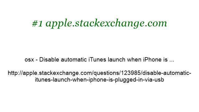 How-To Disable Itunes Launch смотреть онлайн