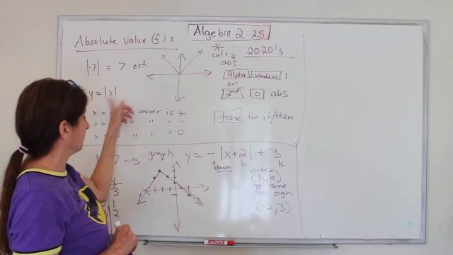 Algebra II: Absolute Value Functions (2.8) смотреть онлайн