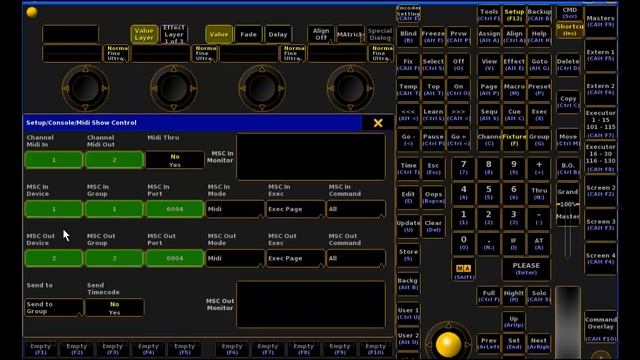 GrandMA2 onPC Faderwing motorized extension смотреть онлайн