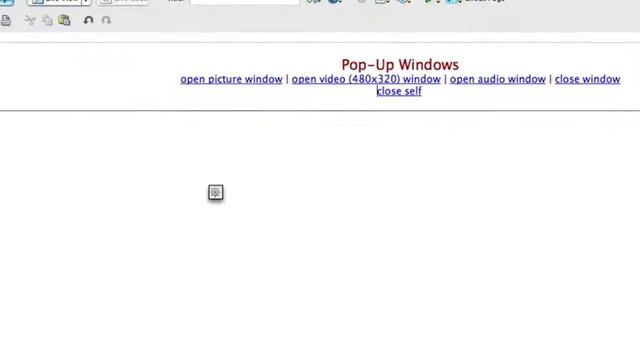 CS4-Dreamweaver Pop Up Windows смотреть онлайн