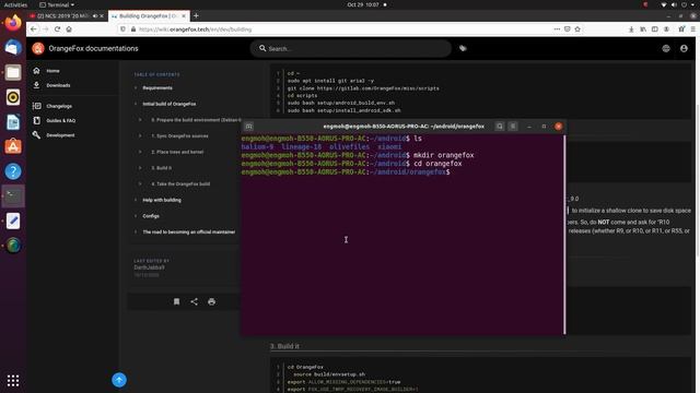 how to build OrangeFox-9.0 Recovery From Source sync the build source part 1 смотреть онлайн
