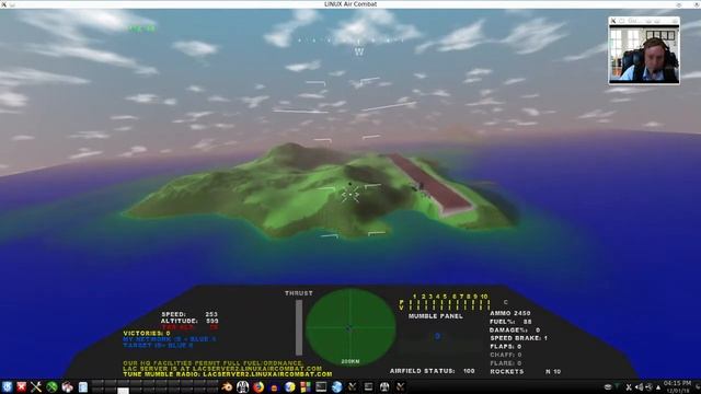 Linux Air Combat V7.01 Preview: Battleships! смотреть онлайн
