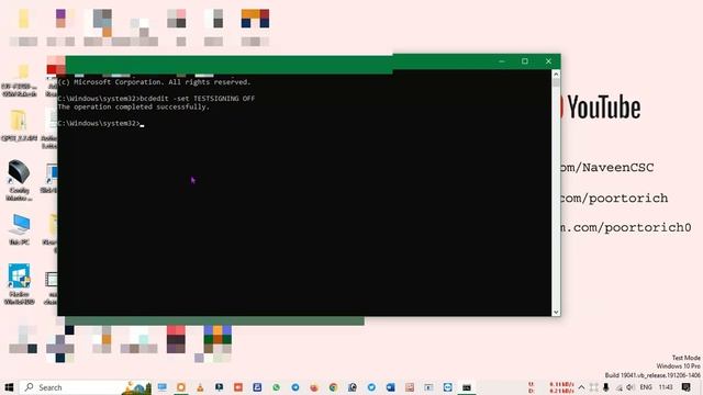 test mode windows 10 pro build 19041,test mode disable windows 7,disable test mode,test mode logo смотреть онлайн