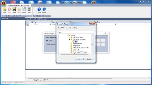SysInfo Tools EML to NSF Converter смотреть онлайн
