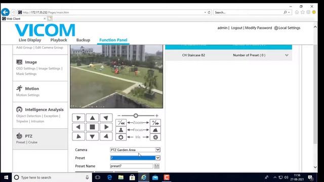 Vicom PTZ Camera | PRESET AND CRUISE CONFIGURATION IN HINDI смотреть онлайн