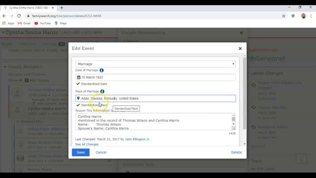 How to Fix Standardization Dates/ Locations on FamilySearch смотреть онлайн