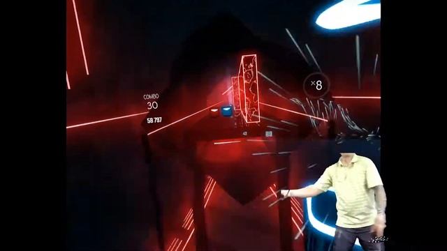 dwellsy Plays - Beat Saber - Beat Saber - Expert (Lenovo Explorer WMR) смотреть онлайн