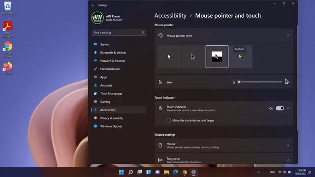 How to Change Mouse Cursor to Dark Mode in Windows 11 смотреть онлайн