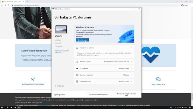 Windows 11 Uyumluluk Testi Nasıl Yapılır? Eski Masaüstü Bilgisayarımız Windows 11'i Kaldıracak mı? смотреть онлайн