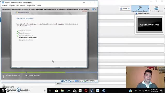 MANUAL DE INSTALACION DEL S.O. WINDOWS SERVER 2008 EN VIRTUAL BOX смотреть онлайн