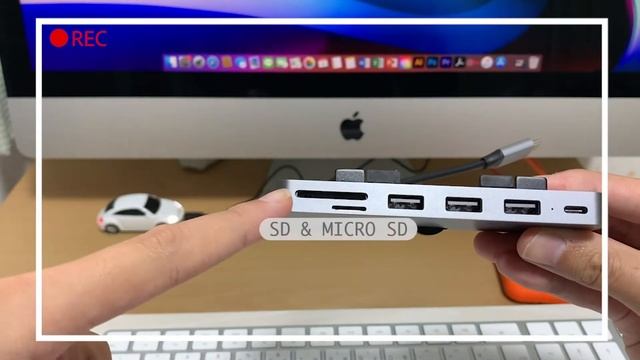 【VLOG】iMac用SATECHI USBハブの紹介です！！ смотреть онлайн