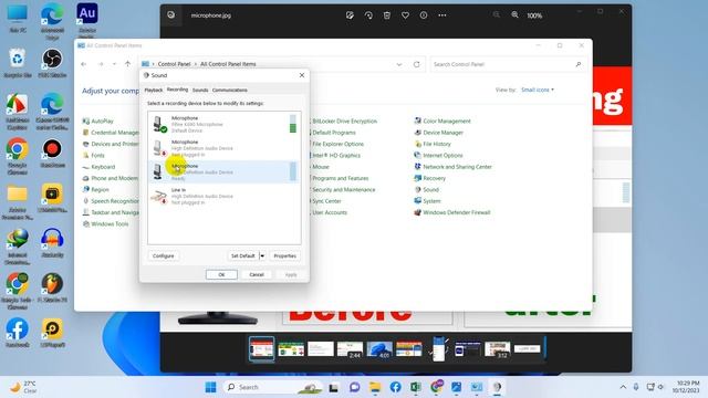 microphone not working windows 11 || fix microphone not working on windows 10 смотреть онлайн