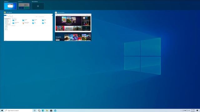 How To Use Virtual Desktops In Windows 10 смотреть онлайн