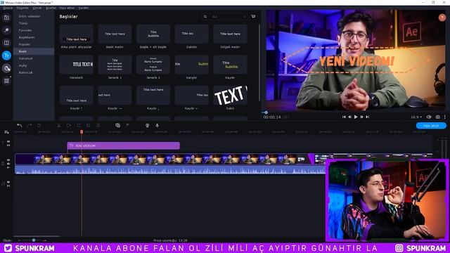 TÜRKÇE VİDEO EDİT PROGRAMINI İNCELİYORUZ! (Movavi Video Editor Plus 2022) смотреть онлайн