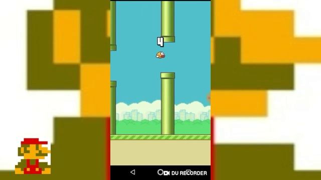 Крем играет в Flappy bird 🤔+без ускорения съёмки в #DURecorder это платно! смотреть онлайн