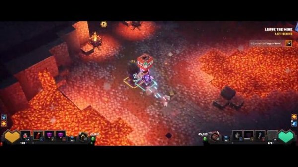 Minecraft Dungeons - The Game in Windows 11- live Gameplay 200 plus levels