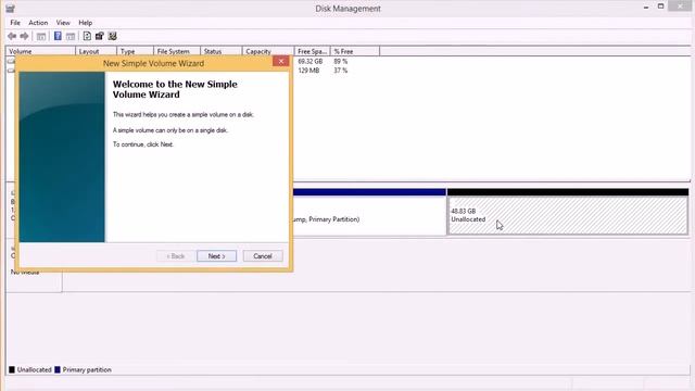 Tutorial: Partition your Hard Drive using Windows Disk Management Tool смотреть онлайн
