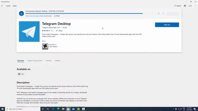 How to Download and Install Telegram Desktop in Windows 10 смотреть онлайн
