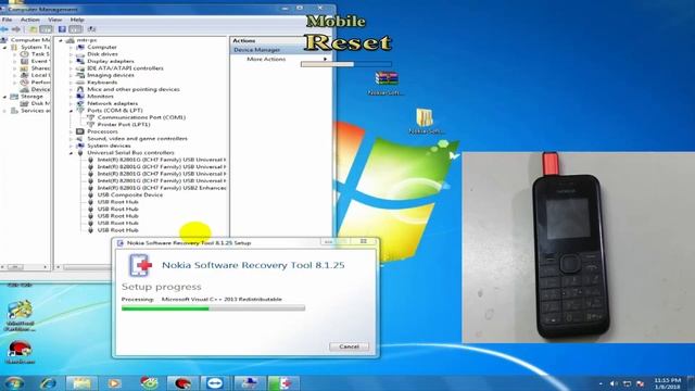 How to Factory Reset Nokia Mobile with Nokia Software Recovery Tool 8.1.25. смотреть онлайн