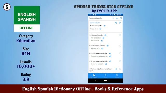 Top 10 English Spanish Dictionary Offline Android Apps смотреть онлайн