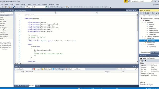 How to add c++ windows form in visual studio 2017 смотреть онлайн