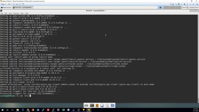 Linux KVM with virt-manager in Debian смотреть онлайн