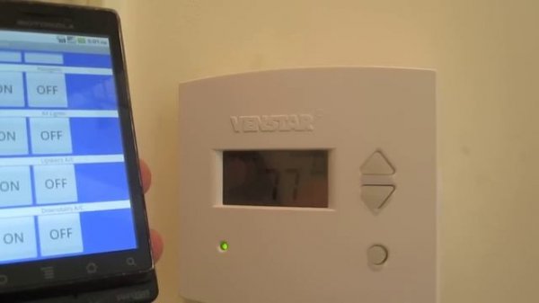 Insteon Android A/C control app