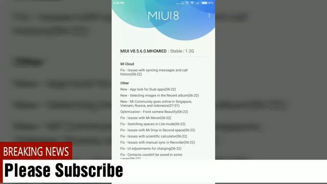xiaomi new Update miui 8.5.6.0, too many fixes and new features [hindi] смотреть онлайн
