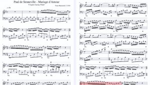 НОТЫ | Поль де Сенневиль | Mariage d’Amour | Брак по любви.