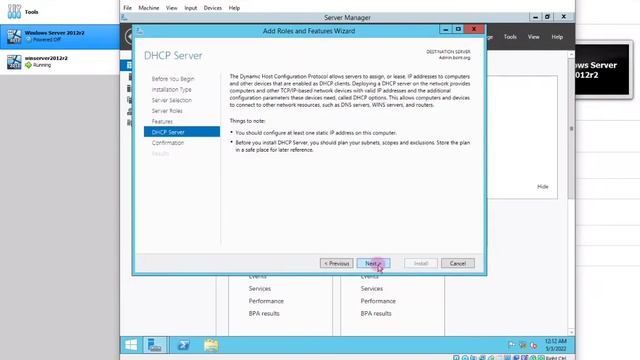 Installation and Configuration of DNS and DHCP | Virtual Box Machine смотреть онлайн