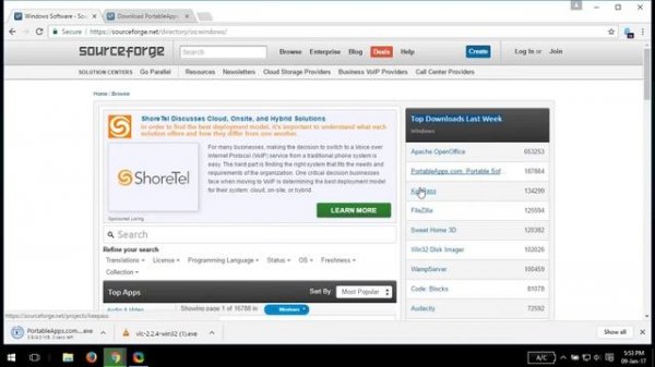 How to download Software from sourceforge.net ( Read Disclaimer Below)