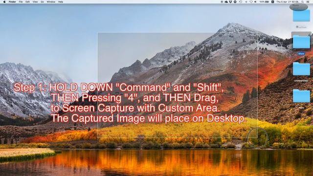 macOS ScreenShot with Custom Area Keyboard Shortcuts Demo смотреть онлайн