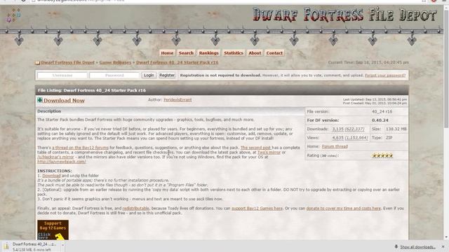 Dwarf Fortress Playalong Tutorial 2015: Part 1 смотреть онлайн